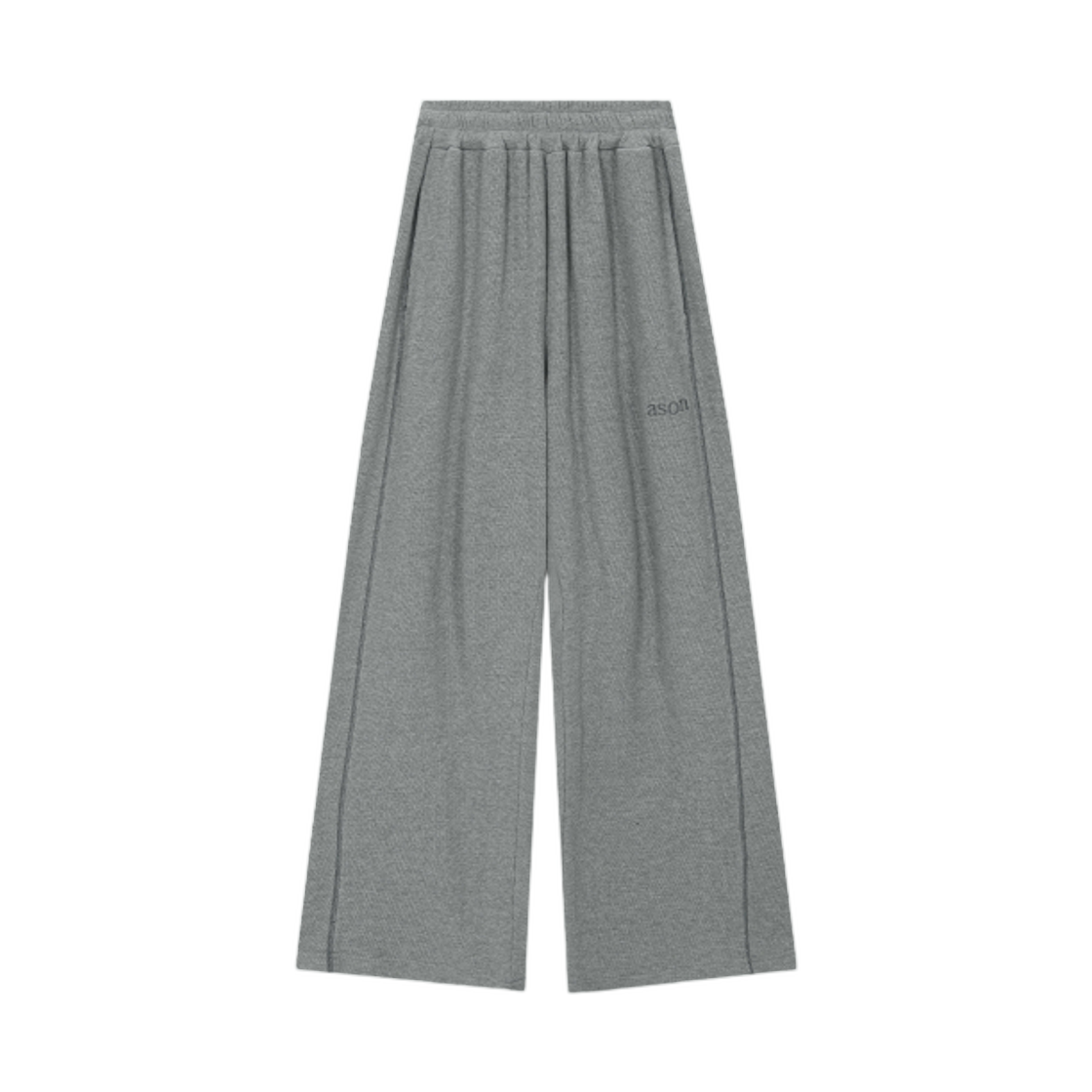 (W) 애즈온 버니 트레이닝 팬츠 그레이((W) Ason Bunny Training Pants Gray) - 1