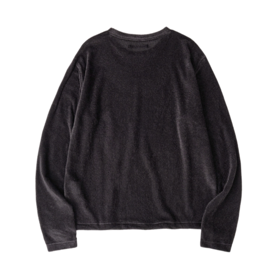 해칭룸 퍼지 메쉬 티셔츠 차콜(Hatchingroom Fuzzy Mesh T-Shirt Charcoal) - 2