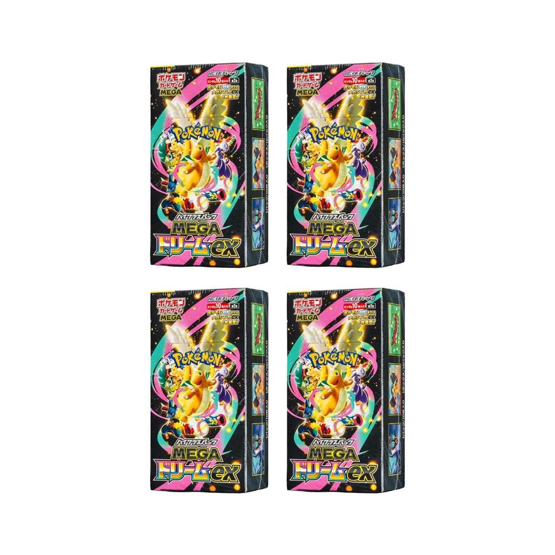 포켓몬 TCG 메가 하이클래스팩 메가 드림 ex 4 박스 (40팩/일어판)