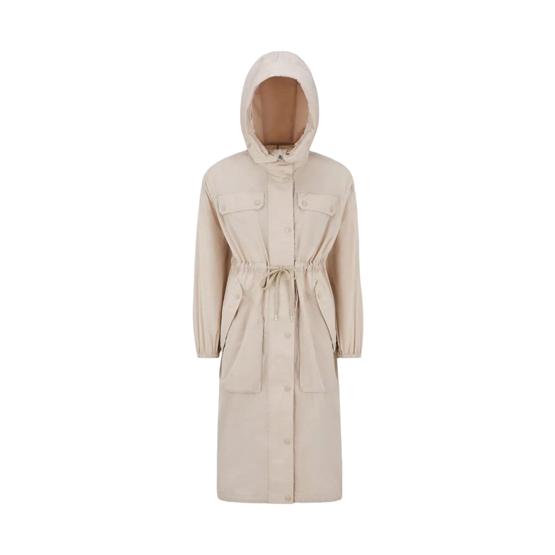 J1-093-1B00002-597JT-268 (W) Moncler Mantio Parka Coat Beige - 24SS