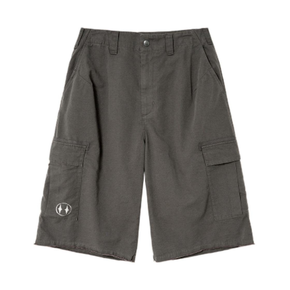 해칭룸 트윙클 카고 쇼츠 머드 브라운(Hatchingroom Twinkle Cargo Shorts Mud Brown)