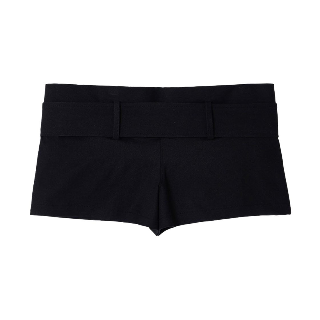 분트 래치 마이크로 벨트 쇼츠 블랙(VOONT Latch Micro Belt Shorts (BLACK)) - 2