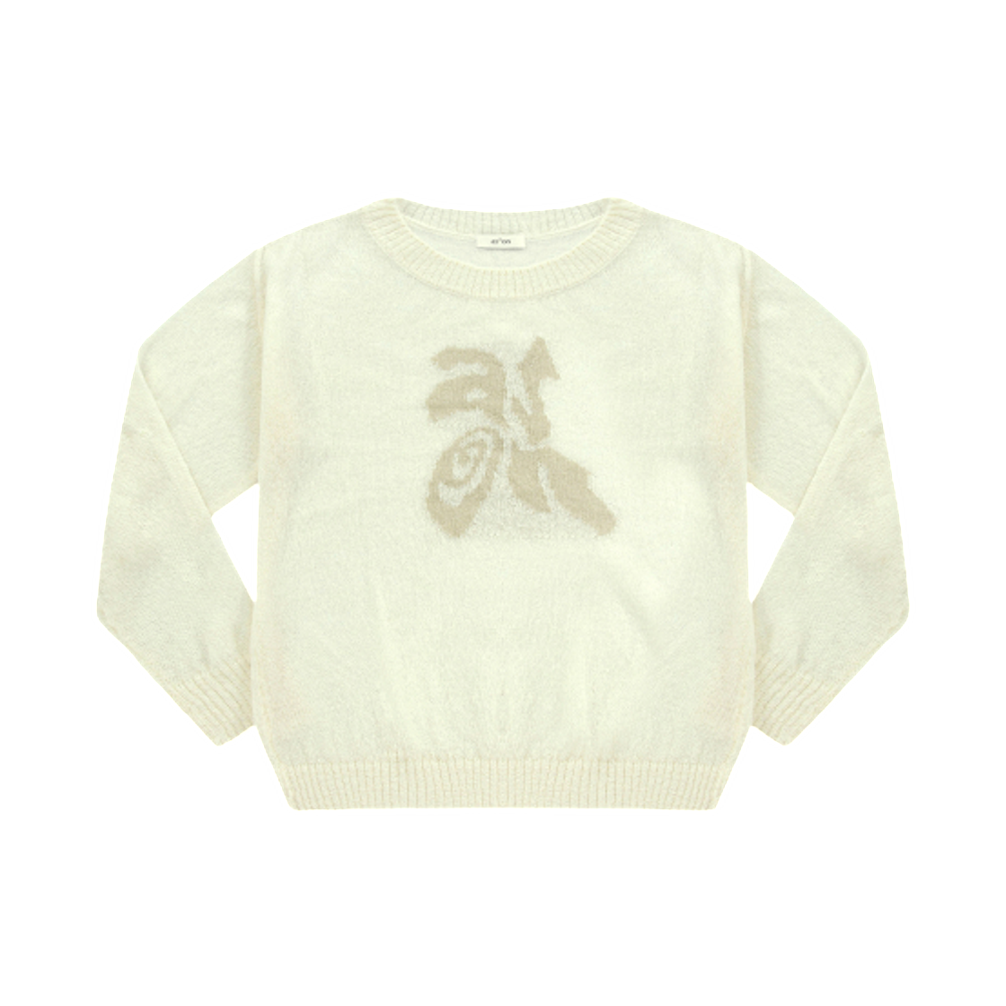 (W) 애즈온 메이즈 니트 아이보리((W) Ason Maze Knit Ivory)