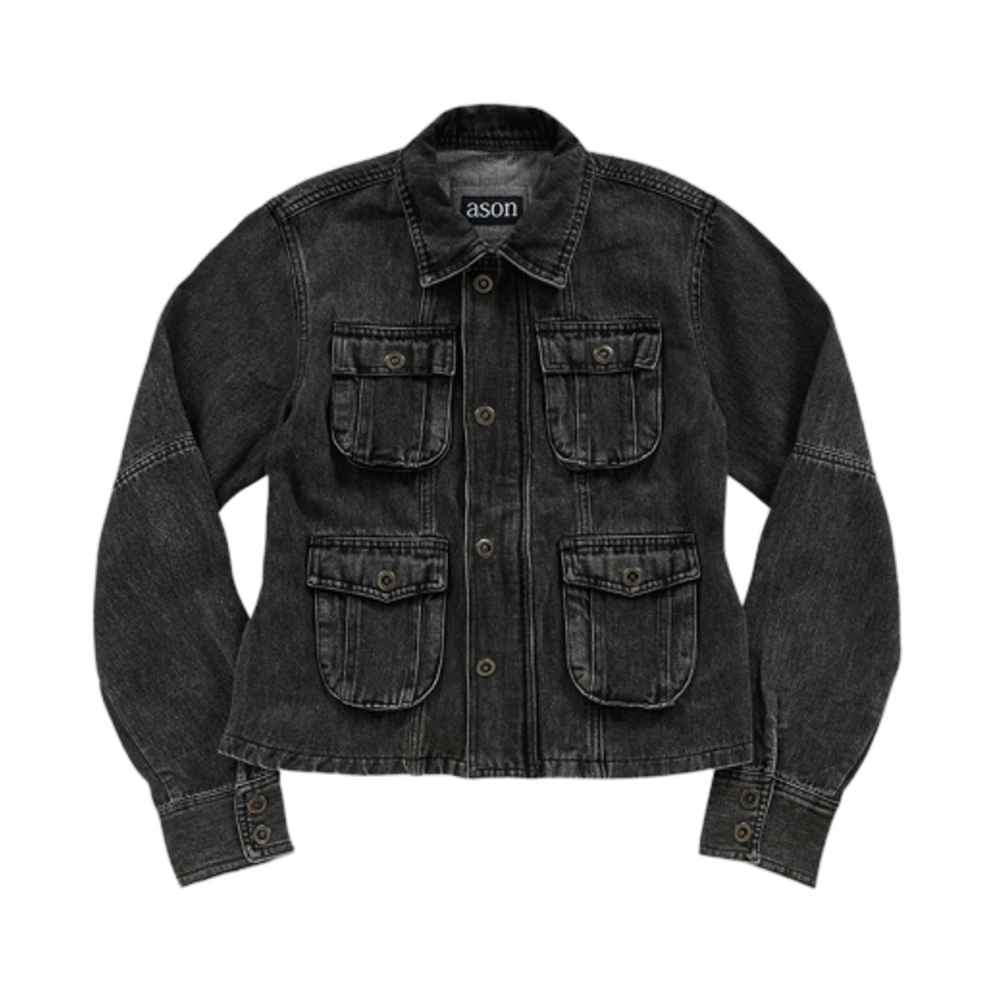 (W) 애즈온 탄 데님 자켓 탄((W) Ason Tan Denim Jacket Tan)