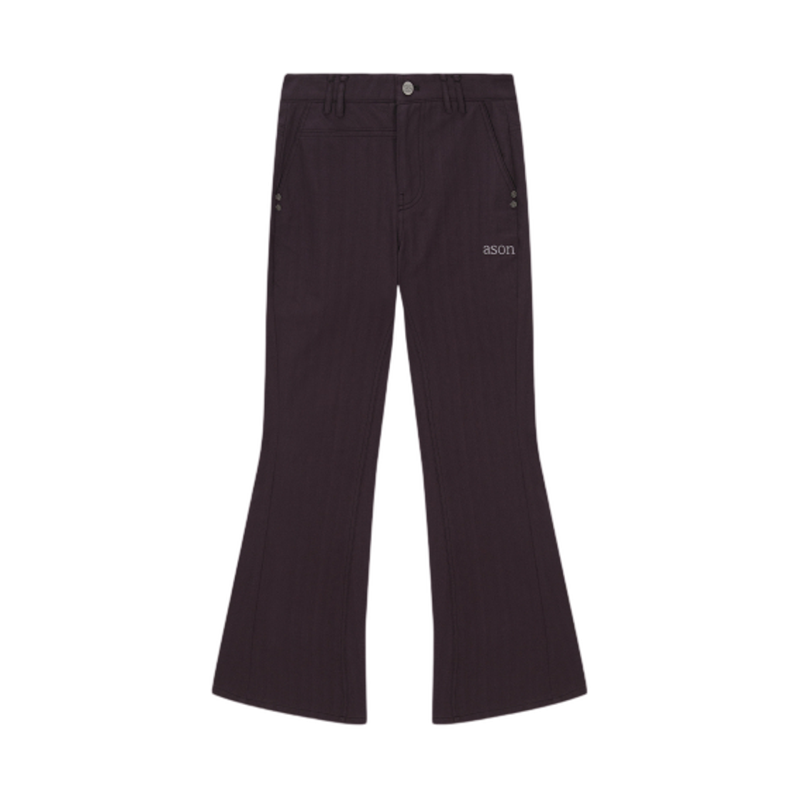 (W) 애즈온 티나 트윌 팬츠 퍼플((W) Ason Tina Twill Pants Purple)