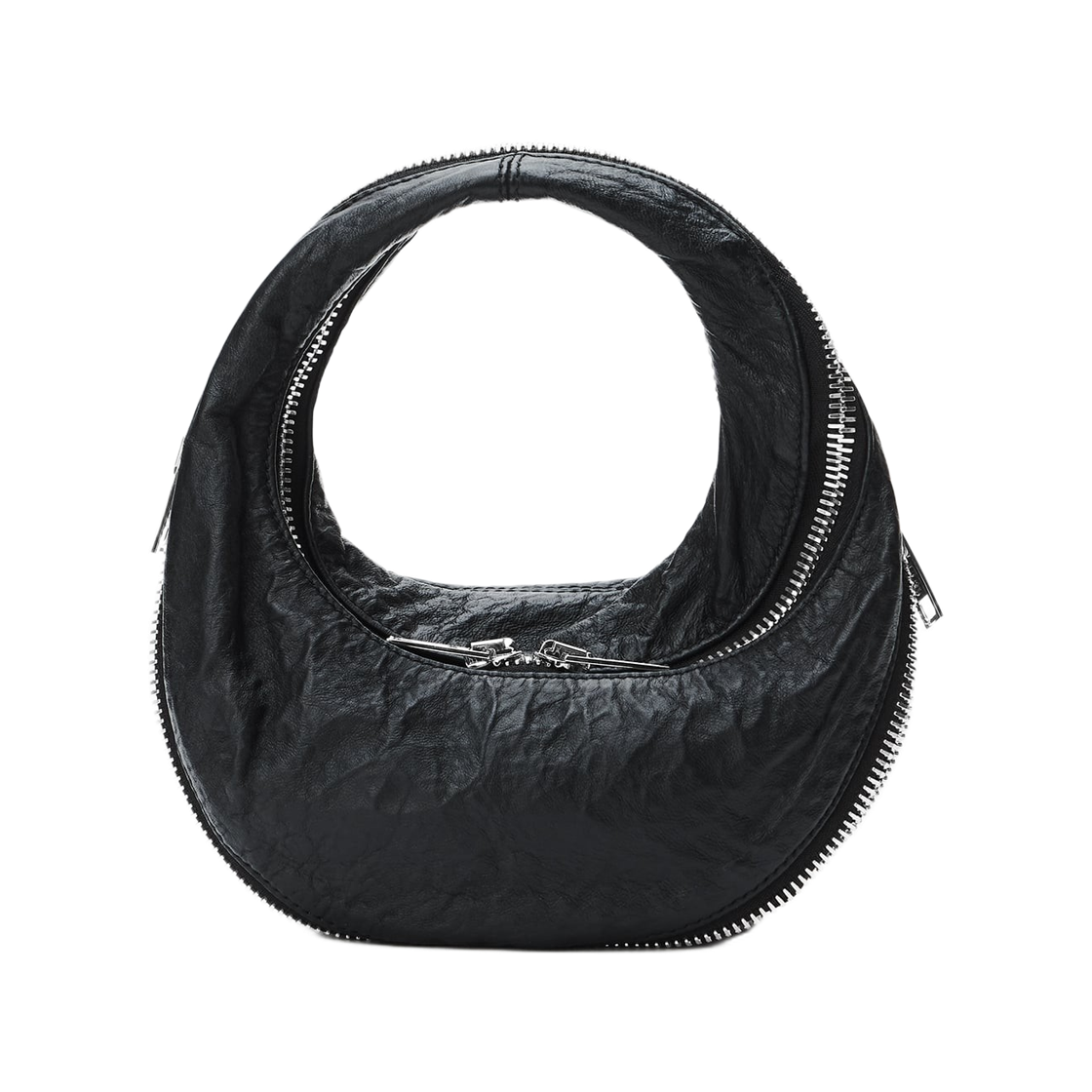 알렉산더 왕 메모리 레더 미니 트위스트 백 블랙(Alexander Wang Memory Leather Mini Twist Bag Black) - 1