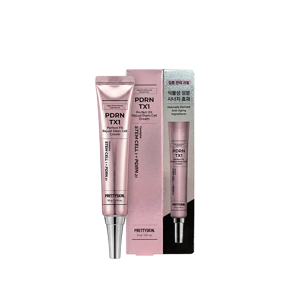 프리티스킨 PDRN TX1 퍼펙트 핏 리쥬알 스템 셀 크림(PRETTYSKIN PDRN TX1 PERFECT FIT REJUAL STEM CELL CREAM)