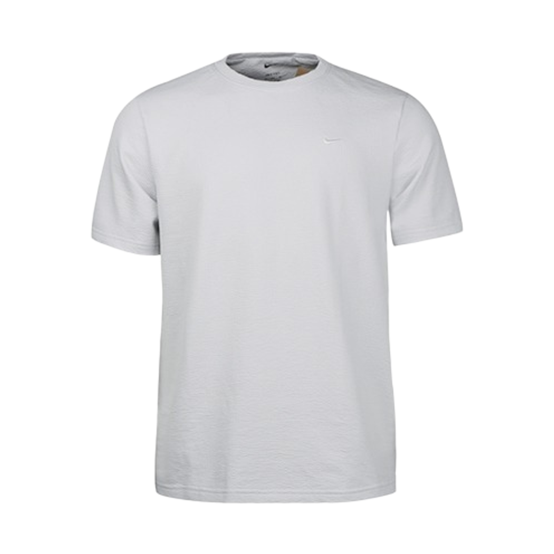 HJ4044-025 Nike Primary Dri-Fit Seersucker Short Sleeve Versatile Top Photon Dust - Asia