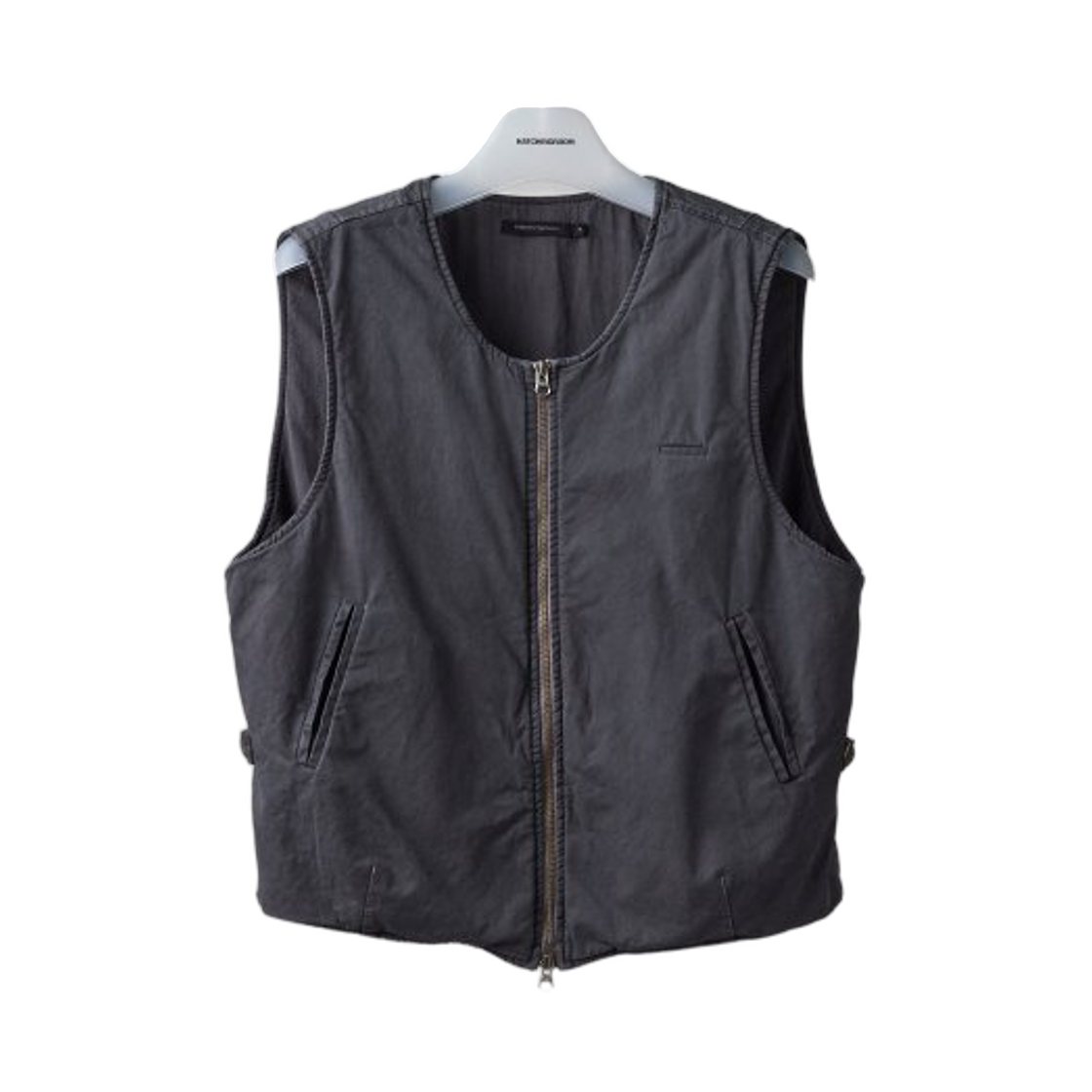 해칭룸 빈티지 레이어링 베스트 다이드 그레이(Hatchingroom VTG Layering Vest Dyed Grey)