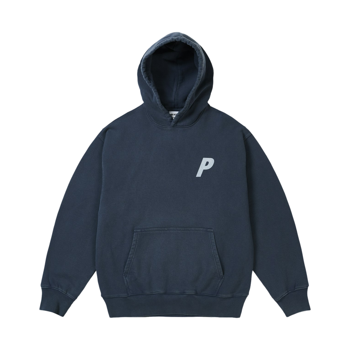 - Palace Rubbed P3 Hood Navy - 26SS