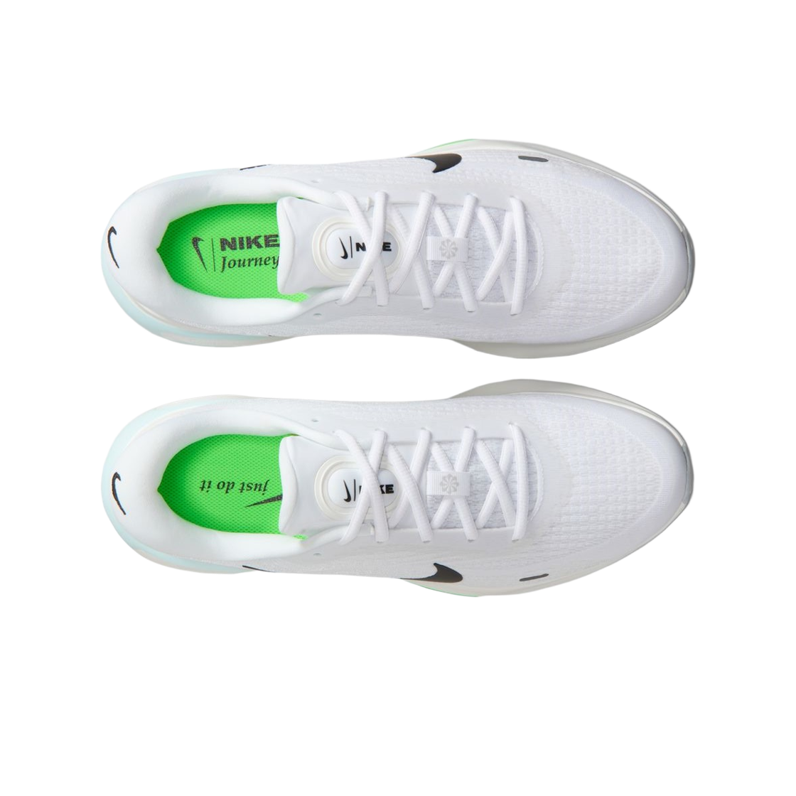 나이키 저니 런 로드 러닝 화이트 그린 스트라이크(Nike Journey Run Road Running White Green Strike) - 2