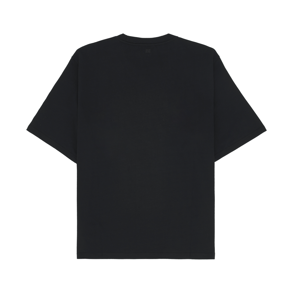 아미 스몰 하트 로고 박시 핏 티셔츠 블랙(AMI de Coeur Boxy Fit T-Shirt Black) - 2