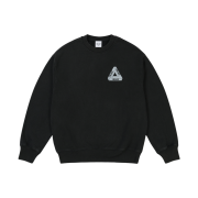 Palace Pigment Tri Crew Black - 26SS