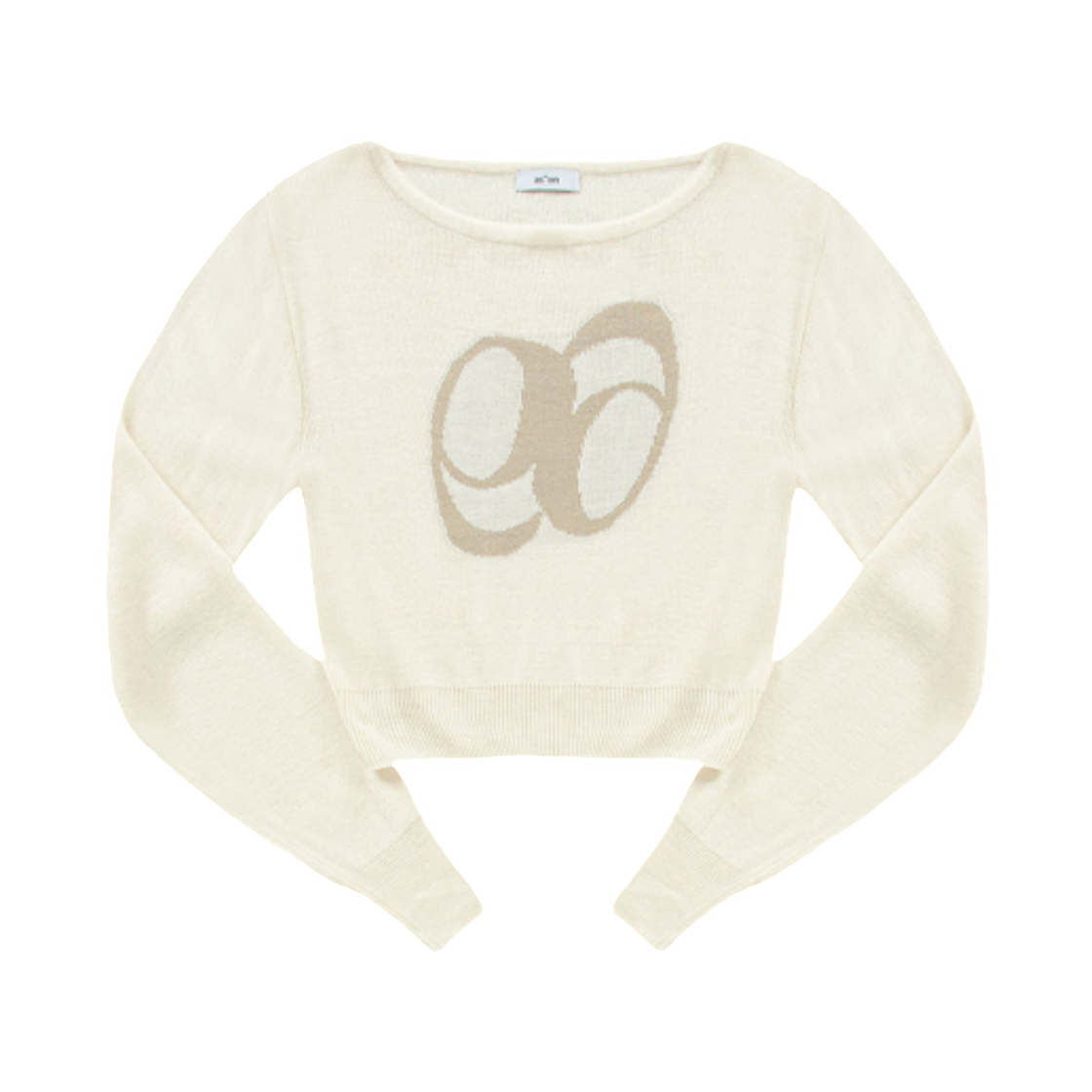 (W) 애즈온 보트넥 니트 아이보리((W) Ason Boat Neck Knit Ivory)