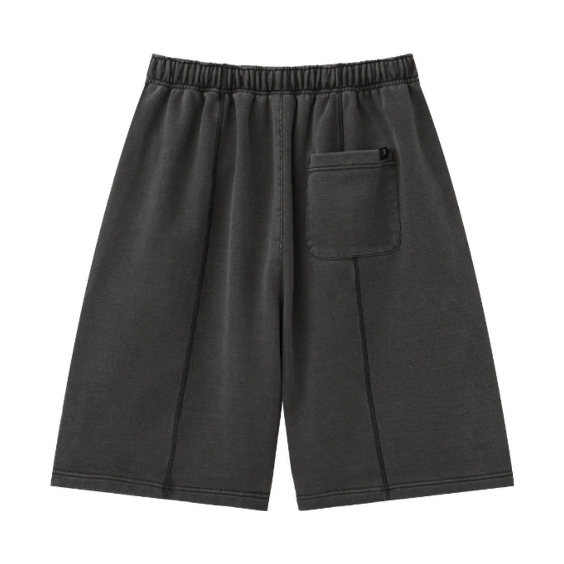 챕터엑스 피그먼트 와이드 버뮤다팬츠 차콜(Chapter.X Pigment Wide Bermuda Shorts Chrcoal) - 2