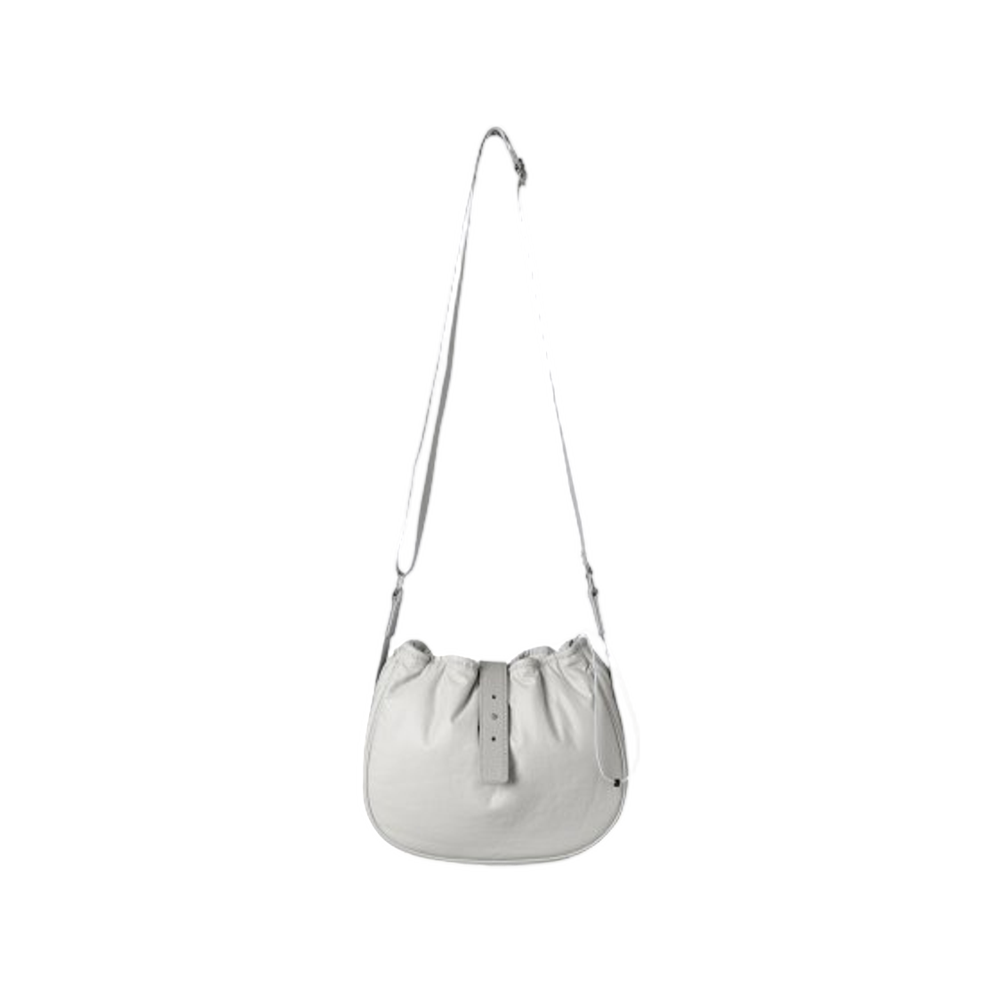 해칭룸 웨이비 백 미니 패딩 나일론 라이트 그레이(Hatchingroom Wavy Bag Mini Padded Nylon Light Grey) - 1