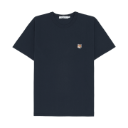 Maison Kitsune Fox Head Patch Classic T-Shirt Navy