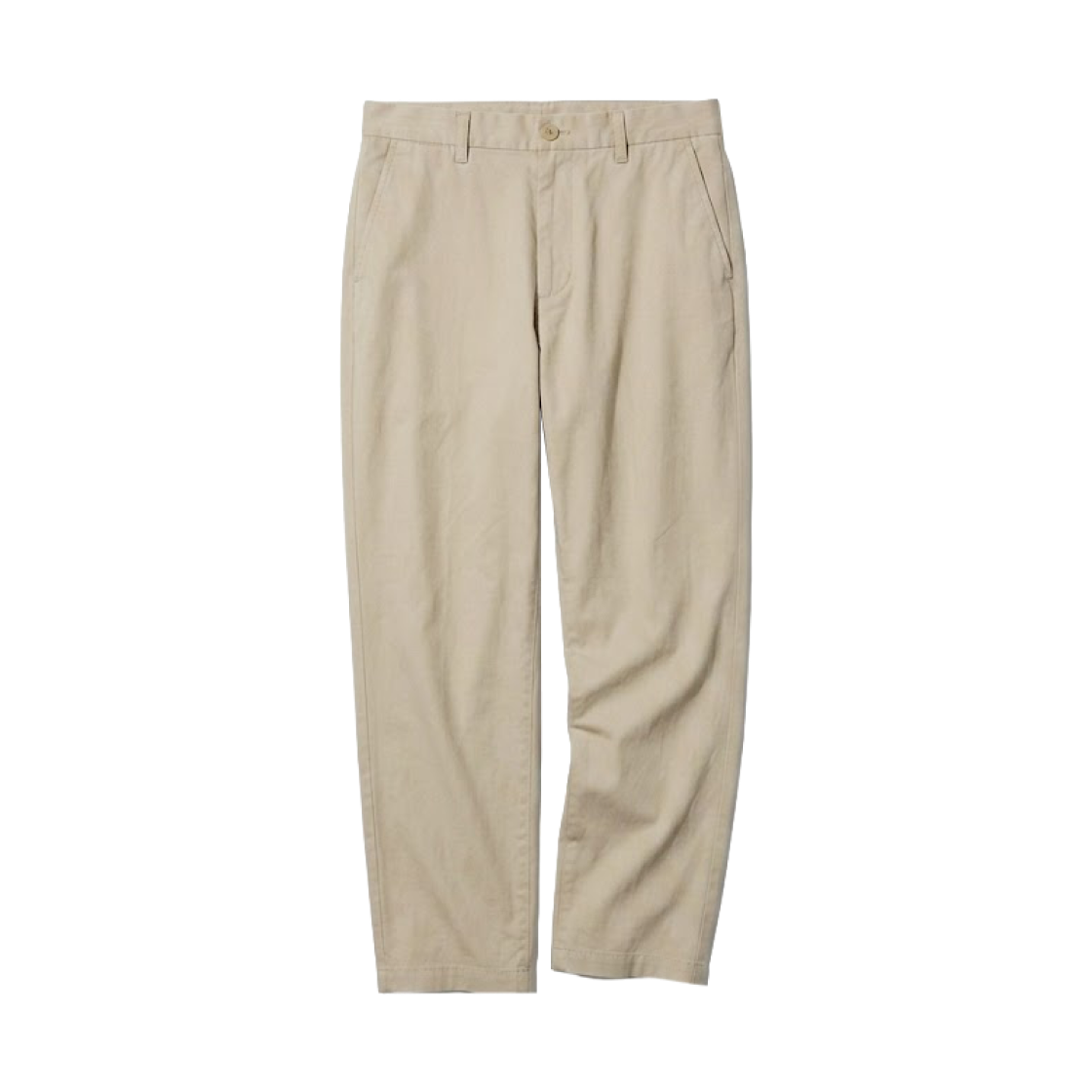 482920-32 Uniqlo Linen Blend Easy Pants Beige