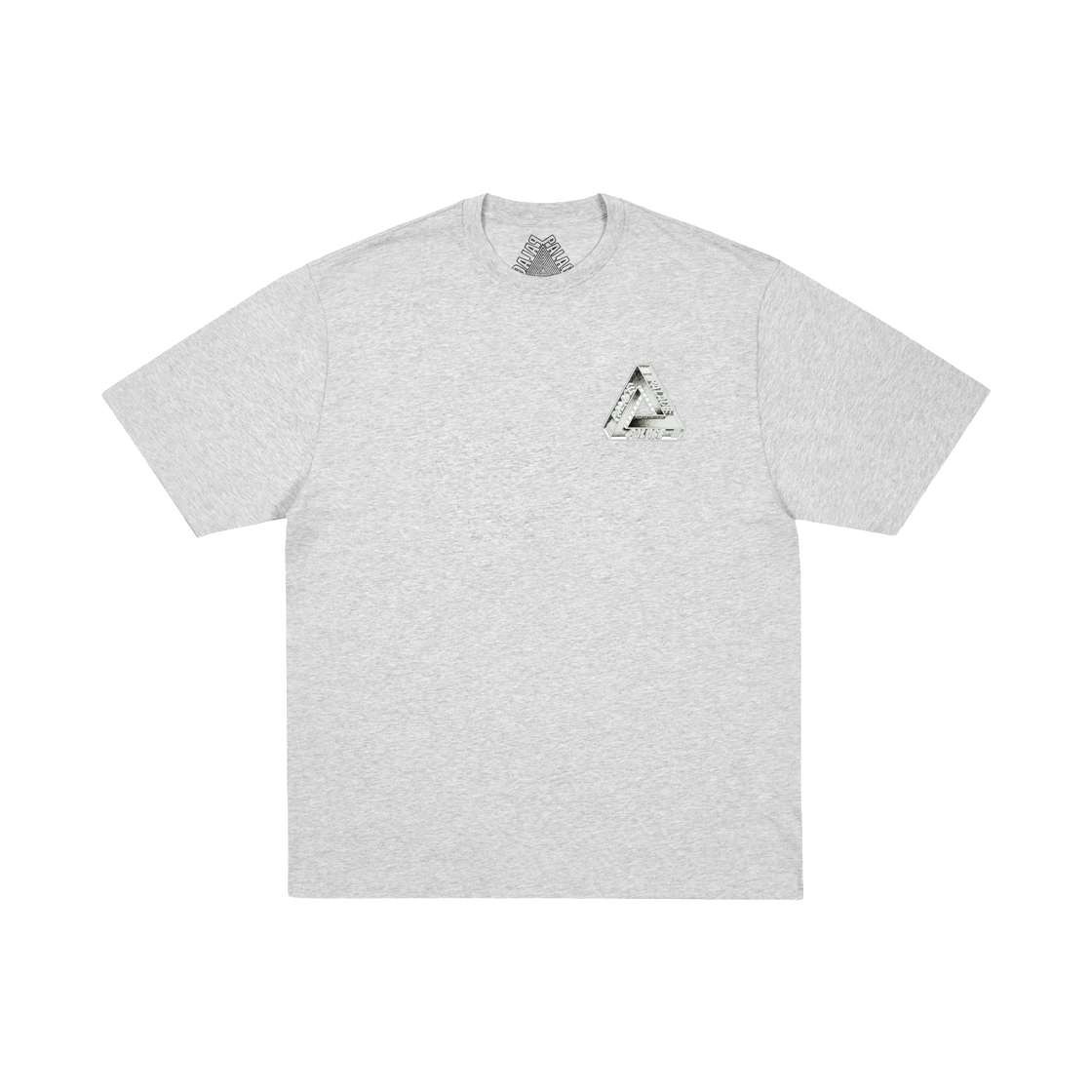 팔라스 트라이 거더스 티셔츠 그레이 말 - 26SS(Palace Tri Girders T-Shirt Grey Marl - 26SS)