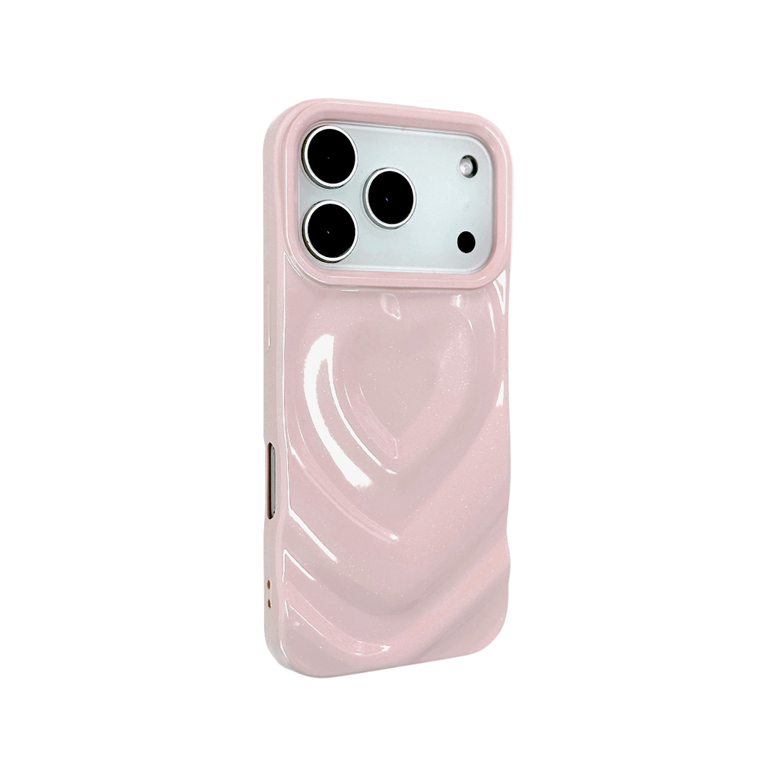 나인틴프라이데이 입체 하트 케이스 - 핑크 (아이폰)(NINETEENFRIDAY 3D Heart Case - Pink (Iphone)) - 3