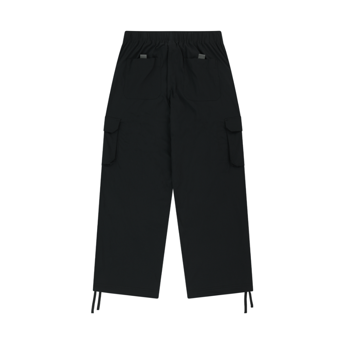 챕터엑스 크리스피 플로우라인 와이드 카고팬츠 블랙(Chapter.X Crispy Flowline Wide Cargo Pants Black) - 2
