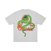 Palace Snakey P3 T-Shirt Grey Marl - 26SS