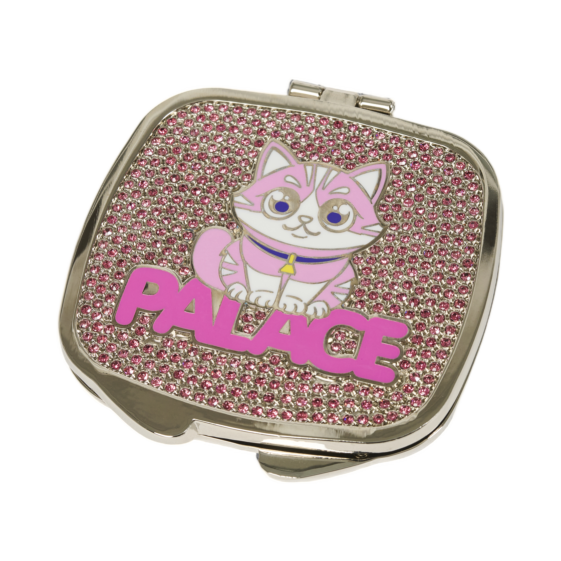 팔라스 키티 컴팩트 미러 핑크 - 26SS(Palace Kitty Compact Mirror Pink - 26SS) - 1