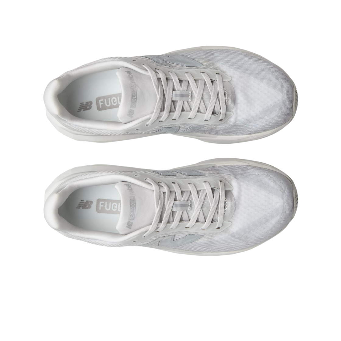 뉴발란스 퓨어셀 레벨 v5 그레이 매터 실버 메탈릭 - 2E 와이드(New Balance FuelCell Rebel v5 Grey Matter Silver Metallic - 2E Wide) - 2
