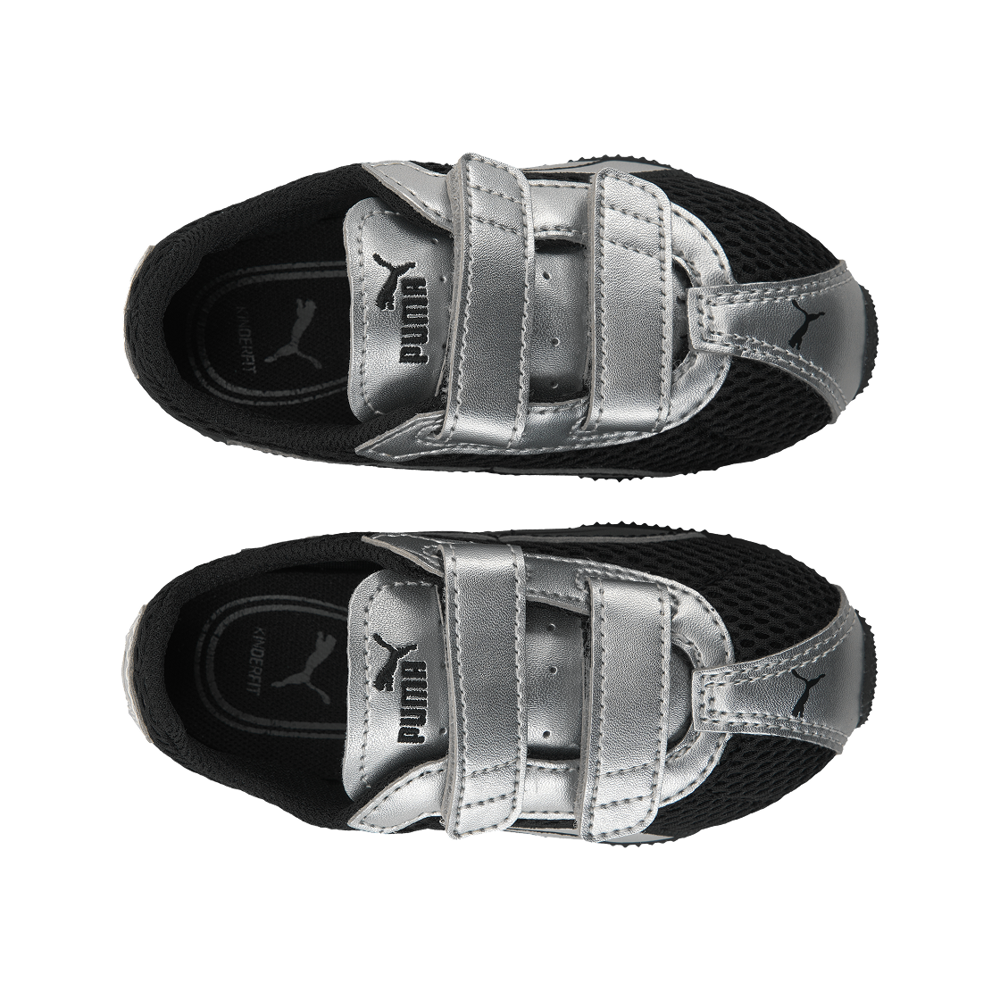 (인펀트) 푸마 에이치-스트리트 OG 블랙 실버((Infant) Puma H-Street OG Black Silver) - 5