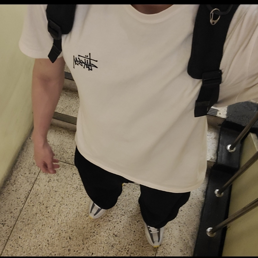 Stussy Basic Stussy T-Shirt White 2024, 2025 착용 스타일