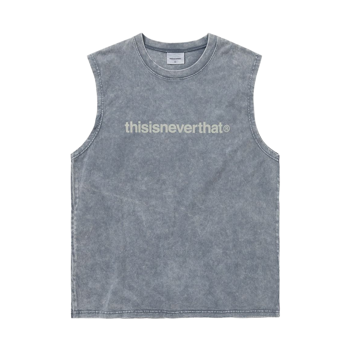 디스이즈네버댓 T-로고 슬리브리스 페이디드 네이비(thisisneverthat T-Logo Sleeveless Faded Navy) - 1