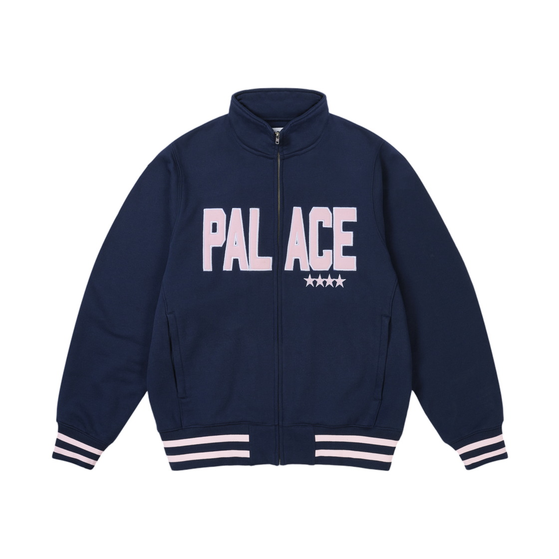 - Palace Sporty Zip Funnel Navy - 26SS