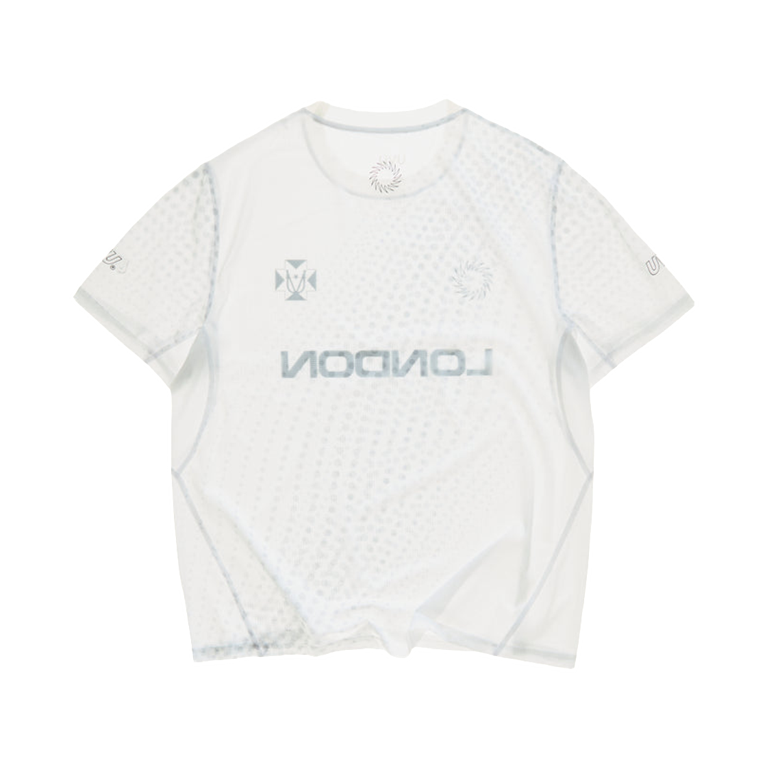 UVU 런던 26 메쉬 러닝 탑 화이트(UVU London '26 Mesh Running Top White) - 2