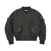 VOONT Eyelet Strap Ma-1 Jacket (KHAKI)