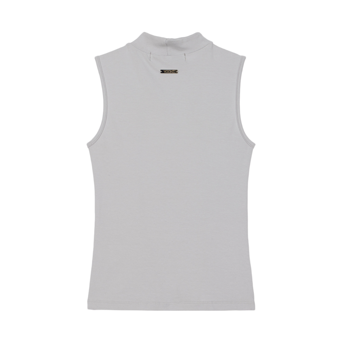 분트 셔링 하이넥 슬리브리스 스카이블루(VOONT Shirring High Neck Sleeveless (SKY BLUE)) - 2