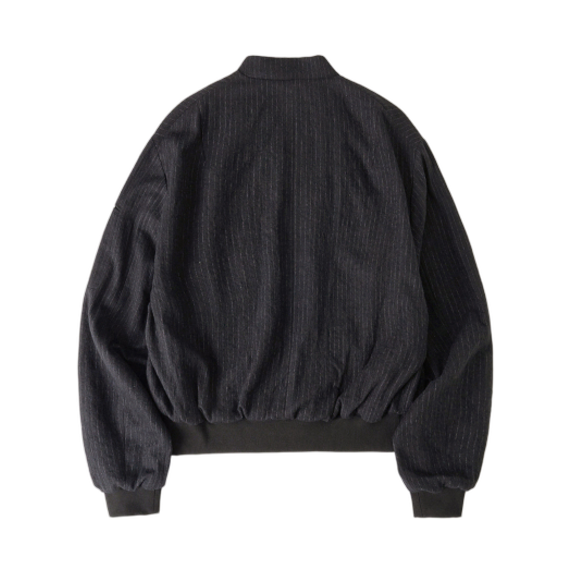 해칭룸 헤어리 봄버 자켓 스트라이프 블랙(Hatchingroom Hairy Bomber Jacket Stripe Black) - 2