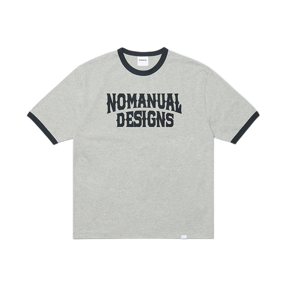 노매뉴얼 A.L 링거 티셔츠 멜란지(NOMANUAL A.L Ringer T-shirt Melange)