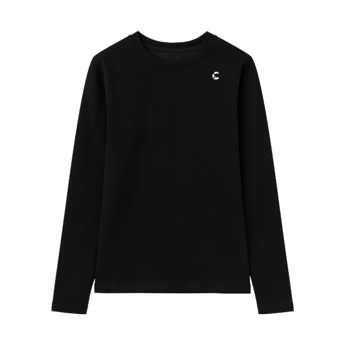 챕터엑스 우먼 릴렉스핏 소프트 롱 슬리브 블랙(Chapter.X Relaxed Soft Long-Sleeve Black)