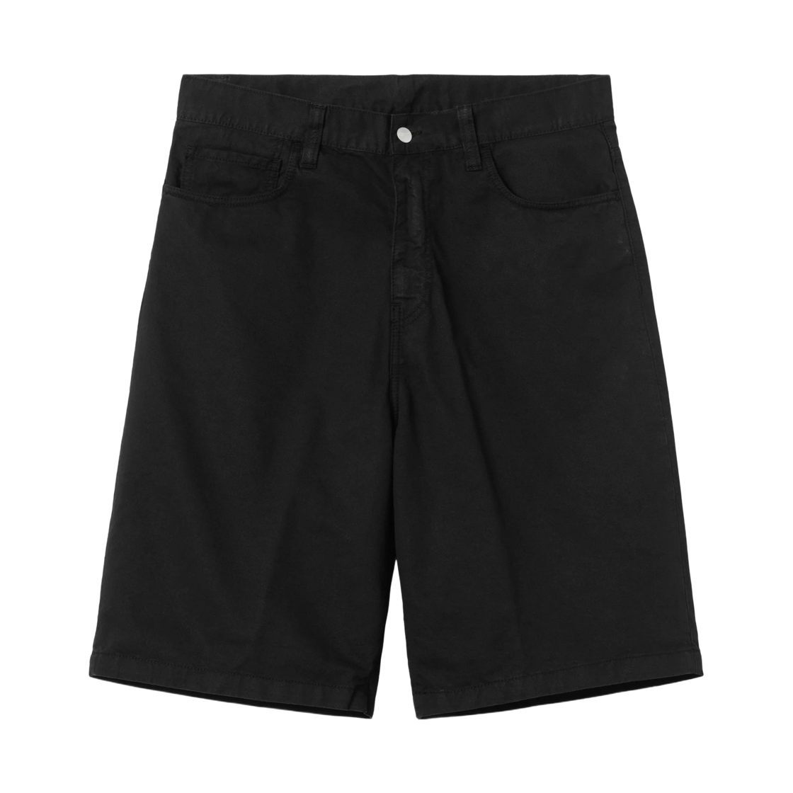 I034808-89-GD Carhartt WIP Landon Shorts Black Garment Dyed