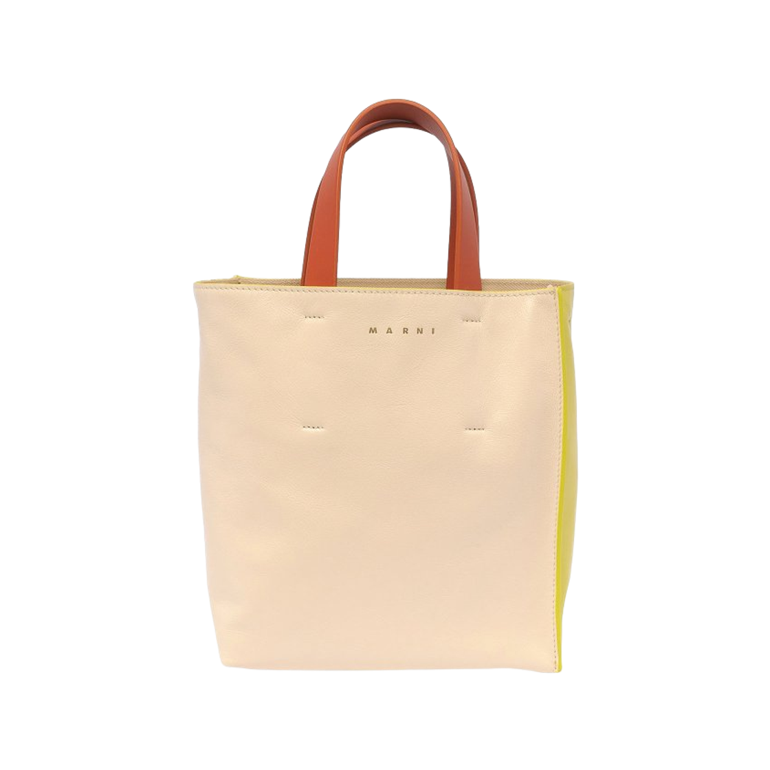 마르니 레더 뮤제오 소프트 미니백 화이트(Marni Museo Soft Mini Bag in Leather White)
