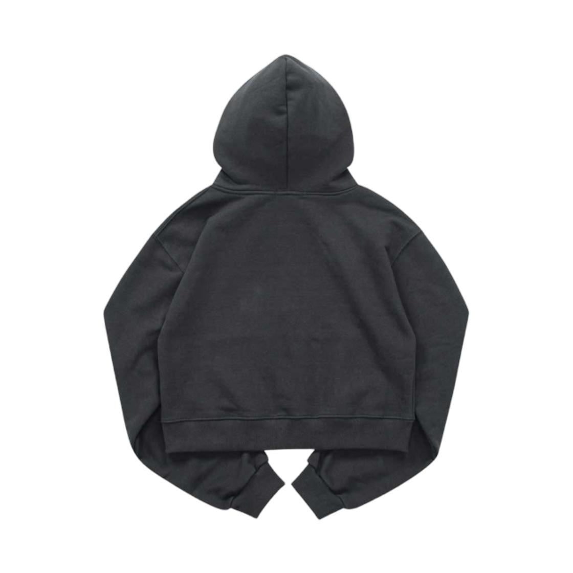 (W) 애즈온 베이직 트레이닝 후드 집업 차콜((W) Ason Basic Training Hoodie Zip Up Charcoal) - 2