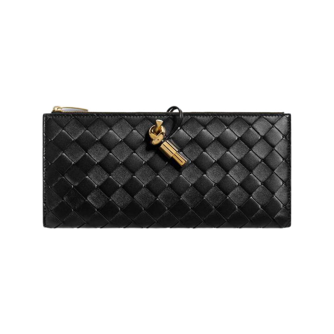 876345VCPP21019 Bottega Veneta Andiamo Wallet Organizer Black