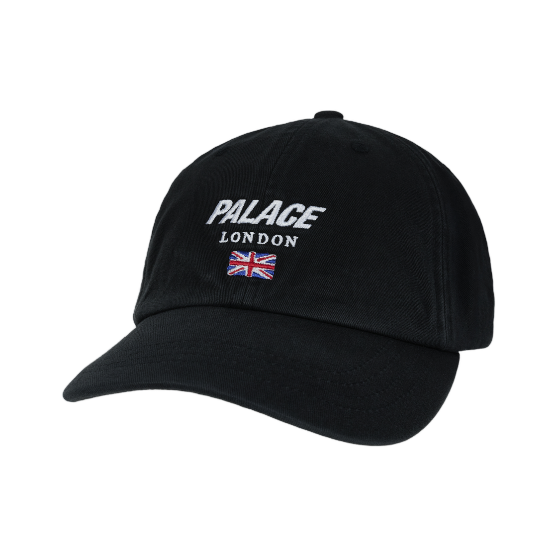 - Palace London Pigment 6-Panel Black - 26SS