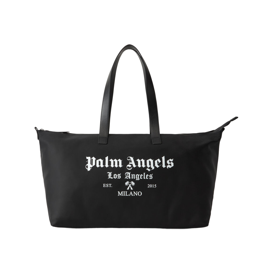 팜엔젤스 밀란 LA 토트 백 - 블랙 오프 화이트(Palm Angels Milan LA Tote Bag - Black Off White)