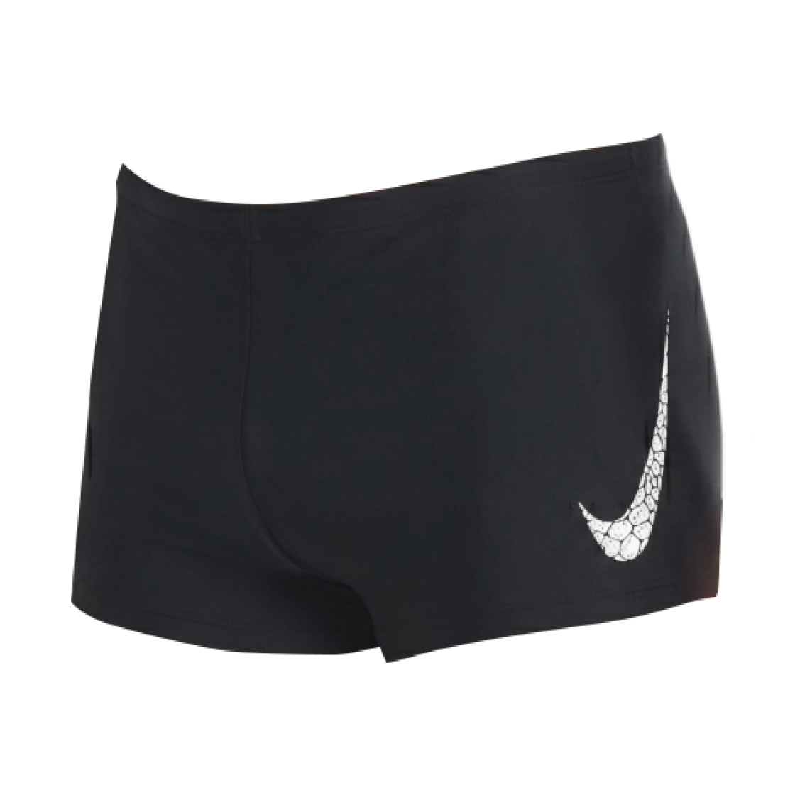 NESSG019-001 Nike Swim Origins Crack Swoosh Square Leg Black