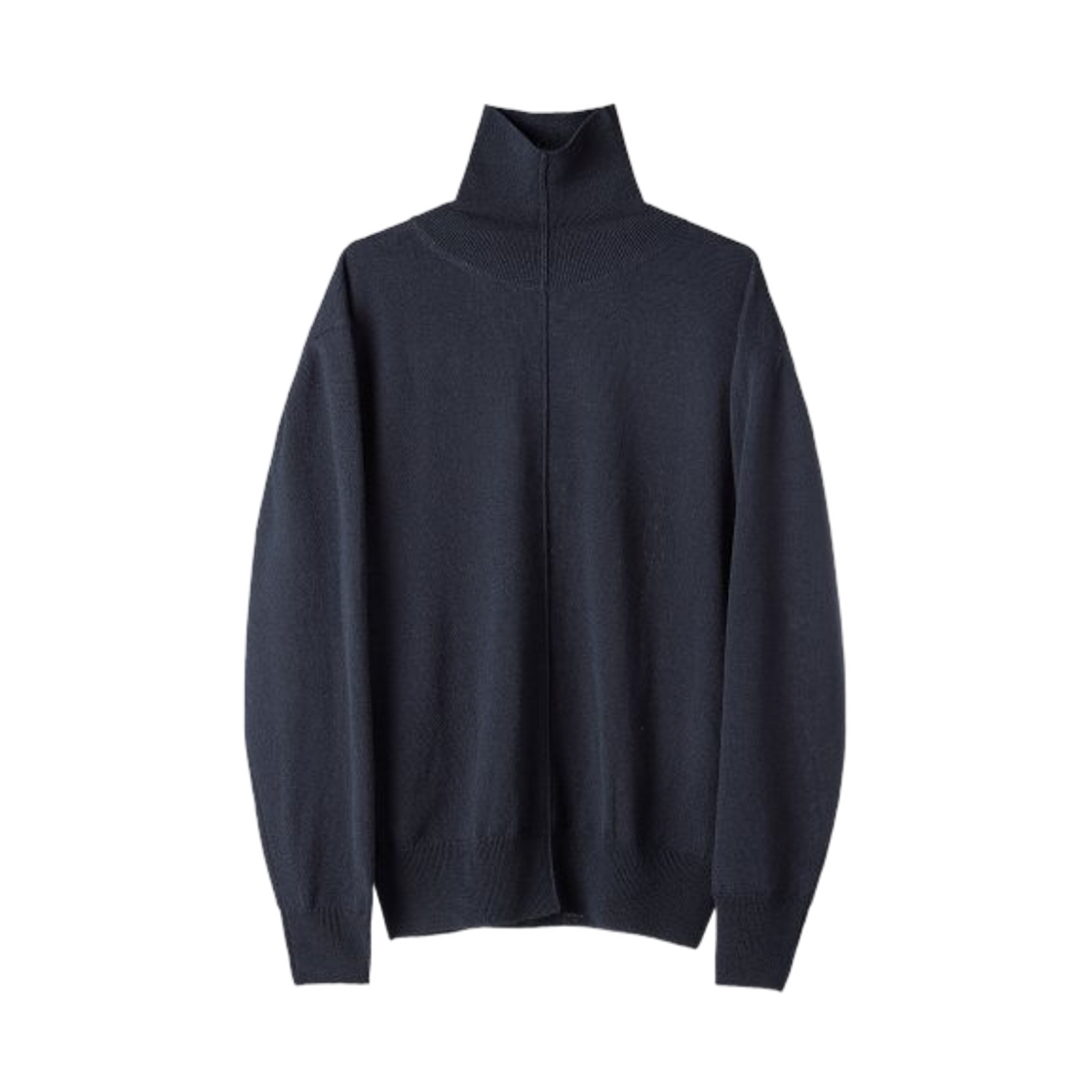 해칭룸 터틀넥 니트 다크 네이비(Hatchingroom Turtleneck Knit Dark Navy) - 1