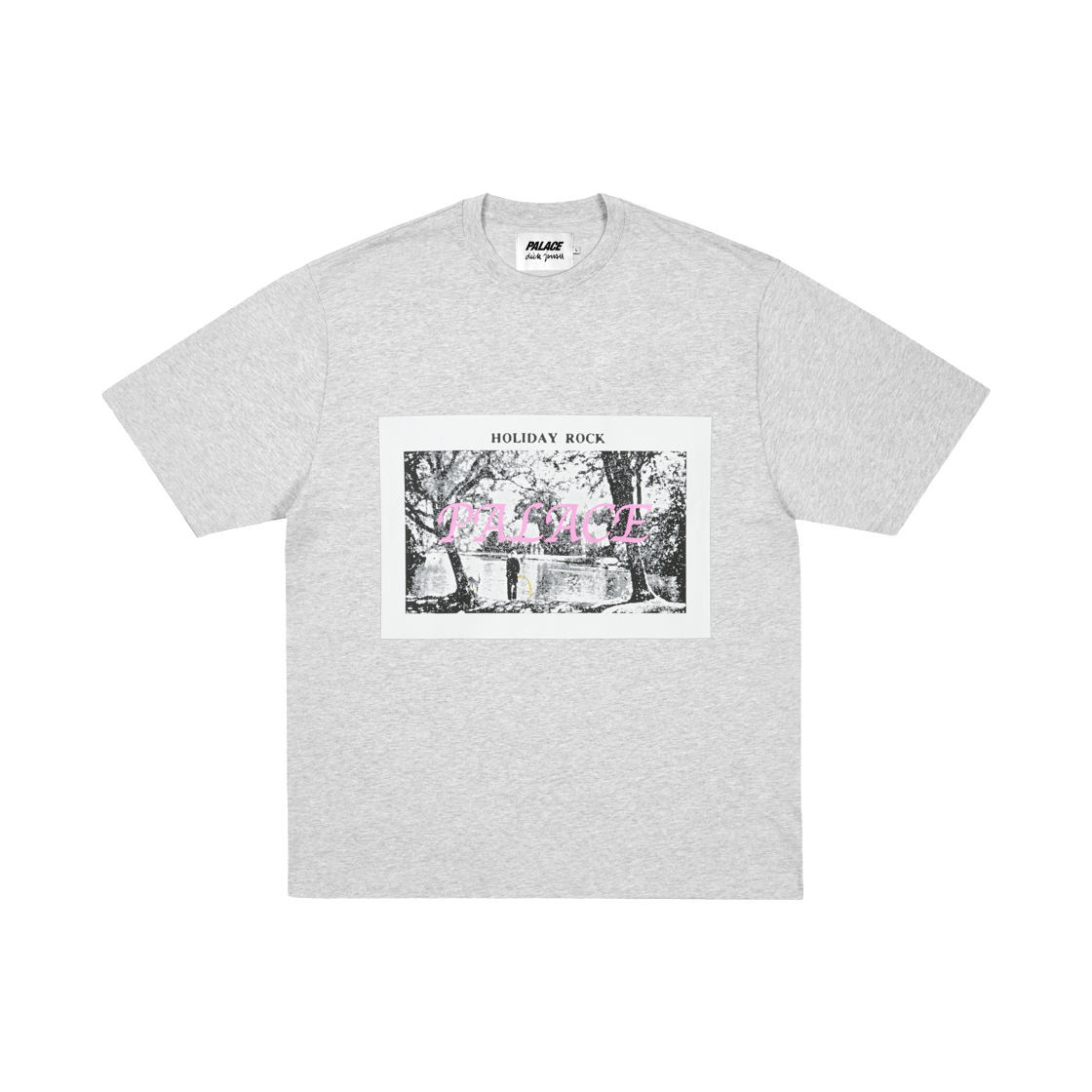 - Palace Dick Jewell T-Shirt Grey Marl - 26SS