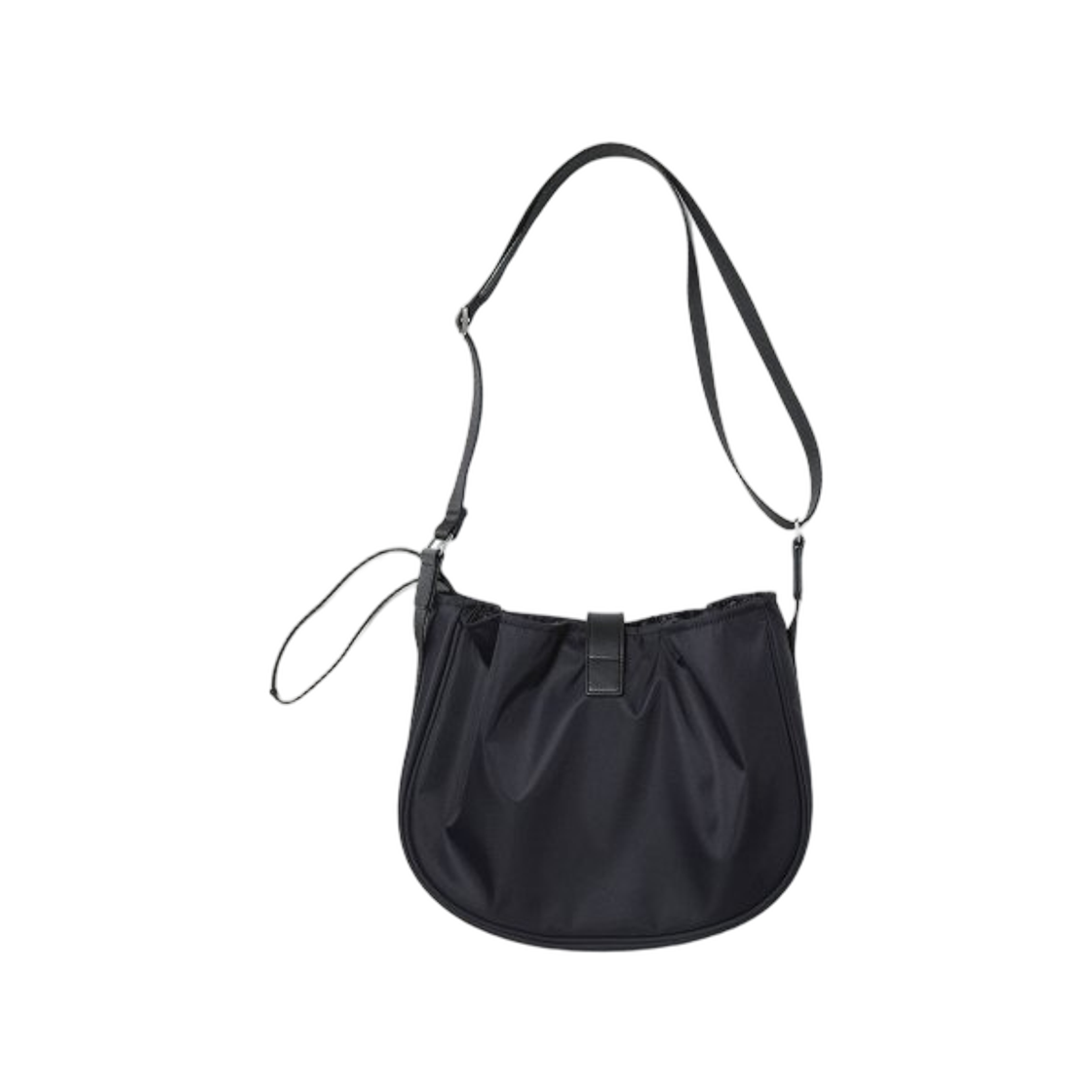해칭룸 웨이비 백 미들 하이 덴시티 나일론 블랙(Hatchingroom Wavy Bag Middle High Density Nylon Black) - 2