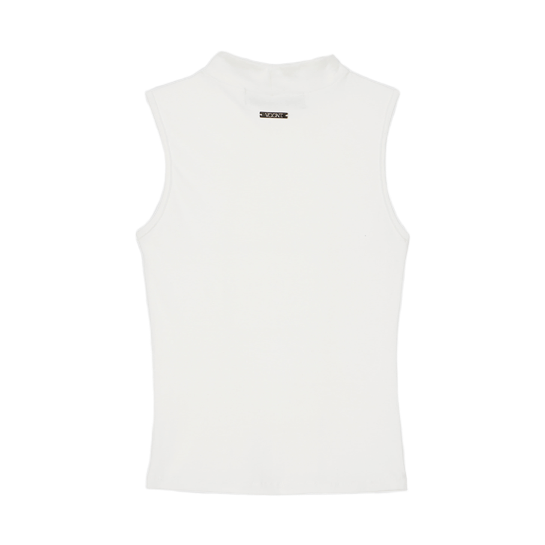 분트 셔링 하이넥 슬리브리스 아이보리(VOONT Shirring High Neck Sleeveless (IVORY)) - 2