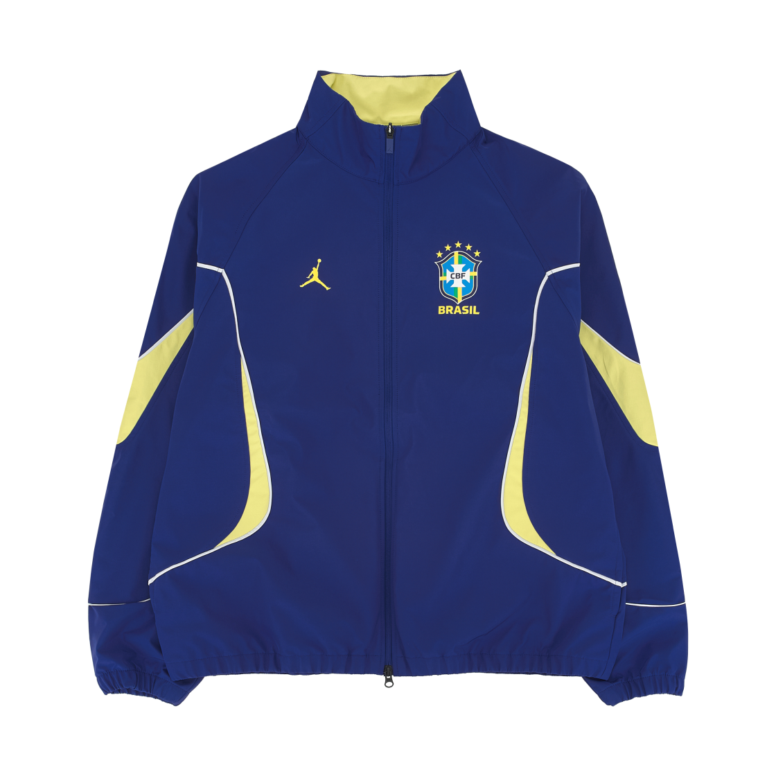 조던 브라질 2026 앤썸 자켓 올드 로얄 옐로우 펄스 (IF3896-417) (논 마킹 버전)(Jordan Brazil 2026 Anthem Jacket Old Royal Yellow Pulse (IF3896-417) (Non Marking Ver.))